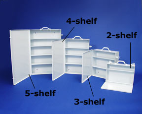 First aid cabinets