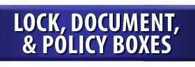 Lock, Document, & Policy Boxes